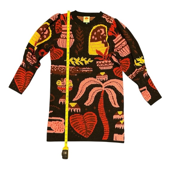 FARM Rio Multicolor Patterned Sweater Cardigan - Picture 4 of 15